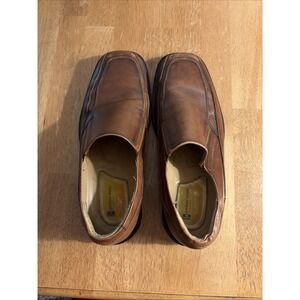 Slip On Men's Dockers Dress Shoes Size 9M, Brown Docker Shoes Men 0903183
